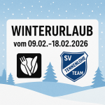 Zur Wied in der Winterpause