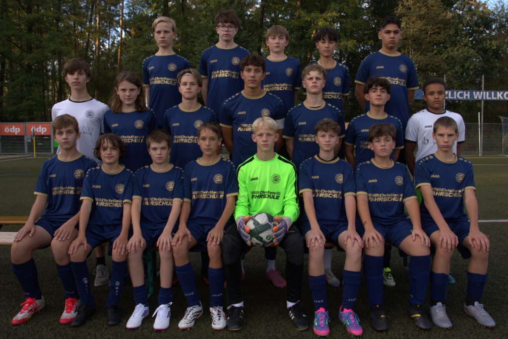 Mannschaftsfoto C-Jugend 2026-27